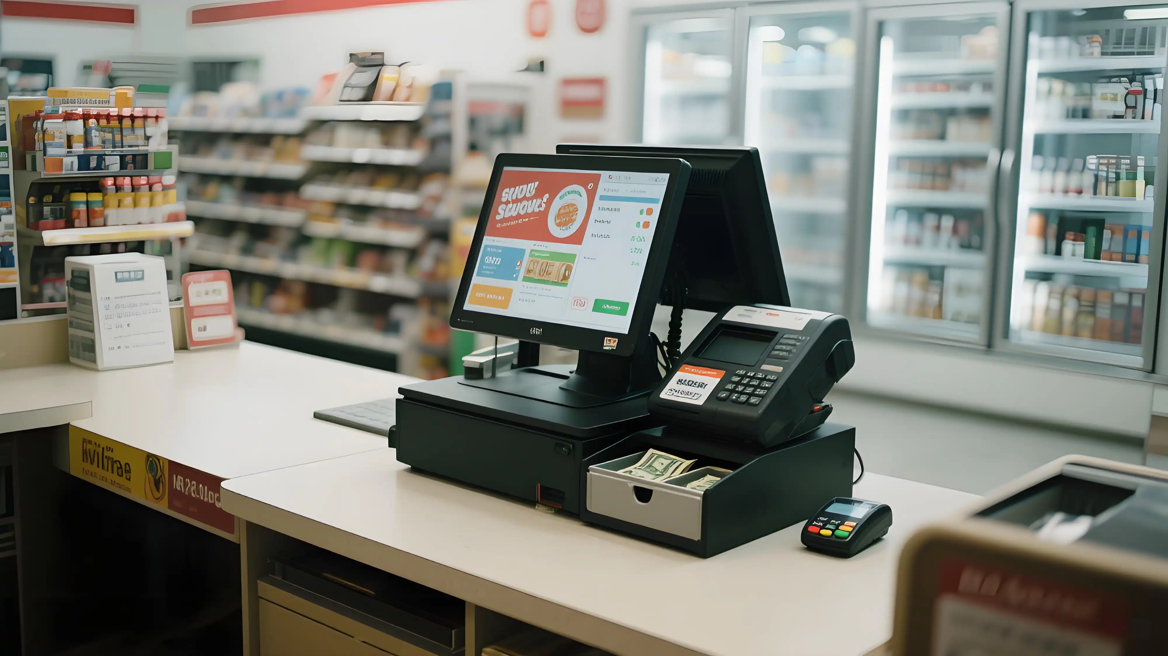 Point-of-Sale lcd display