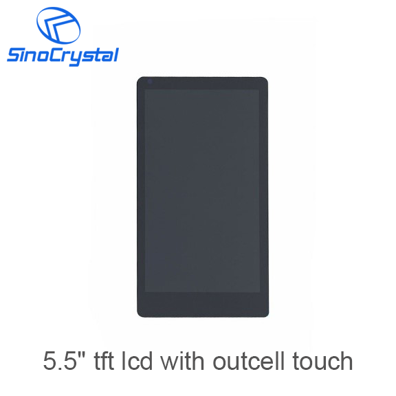 5.5'' tft lcd with outcell touch